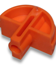 Chain tensioning element POM for EggSmart rod conveyor